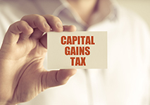 capital gains tax image